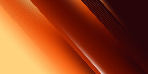 Obraz premium Modern colorful abstract background, the look of orange gradient vibrant color, light lines on a brown background 