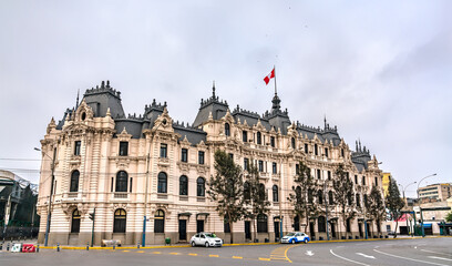 Rimac Building or Casa Roosevelt in Lima, Peru