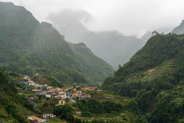 Naklejka premium Madeira auf der Hochebene