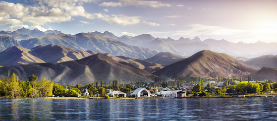 landscape in the mountains