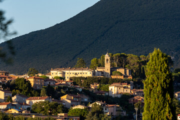 Obraz premium San Gemini (TR), scorcio del borgo.