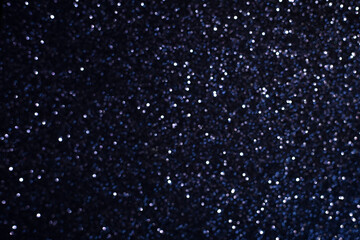 Obraz premium Blue bokeh background. Abstract blue circles bokeh.