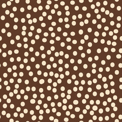 Fine dots vector seamless repeat pattern print background