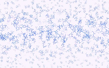 Light Purple vector template with artificial intelligence structure.