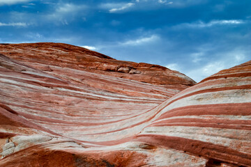 The Fire Wave in Valley of Fire State Park, Nevada, USA