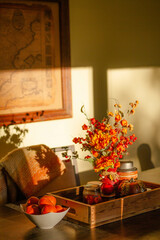 Naklejka na ściany i meble Cozy Autumn Centerpiece