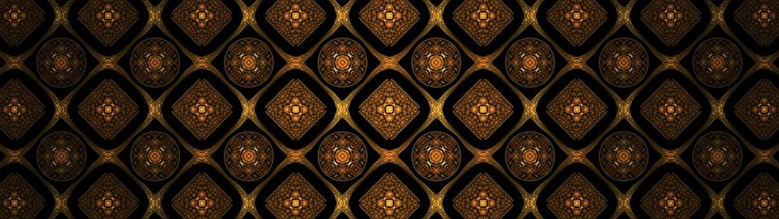 pattern with gold