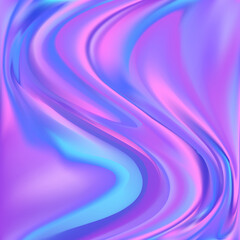 Fototapeta premium Holographic foil. Abstract wallpaper background. Hologram texture. Premium quality.
