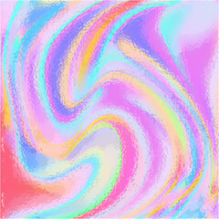 Holographic foil. Abstract wallpaper background. Hologram texture. Premium quality.