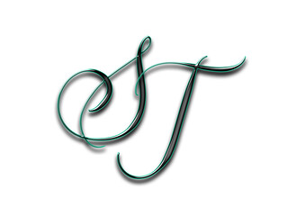 Monogramm, Typografie, Schriftart, Initialien