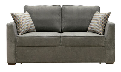 Sofa isolated on white background. Including clipping path