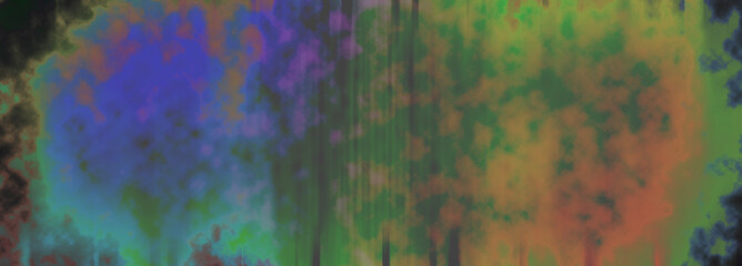 An abstract iridescent psychedelic background image.