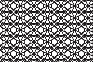 Arabic geometric pattern design. Seamless pattern for multiple usage