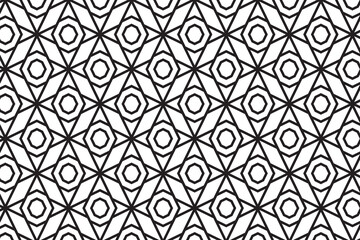 Arabic geometric pattern design. Seamless pattern for multiple usage