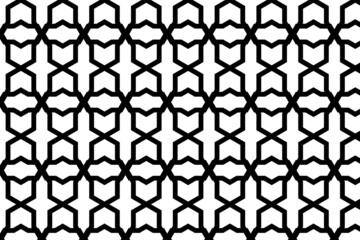Arabic geometric pattern design. Seamless pattern for multiple usage