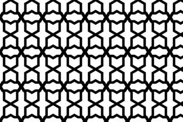 Arabic geometric pattern design. Seamless pattern for multiple usage