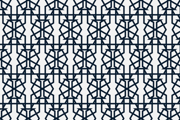 Abstract seamless geometric pattern design