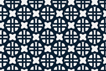 Abstract seamless geometric pattern design