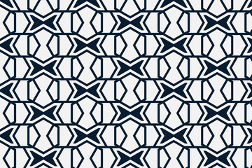 Abstract seamless geometric pattern design