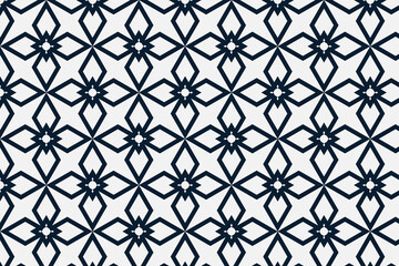 Abstract seamless geometric pattern design