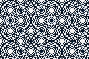 Abstract seamless geometric pattern design