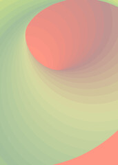 Color Swirl Warmhole Vortex Twist Generative Art background illustration