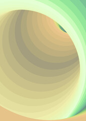 Color Swirl Warmhole Vortex Twist Generative Art background illustration