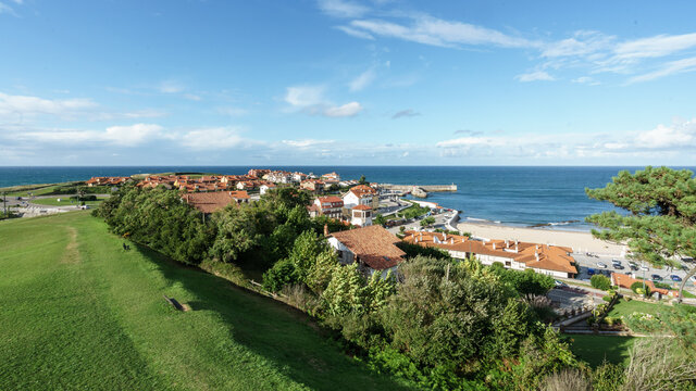 Comillas late summer sunset Cantabria