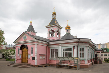 Fototapeta na wymiar Monasteries and Churches of Moscow.