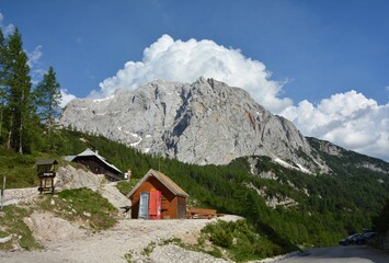 Fototapeta na wymiar Alps mountain landscape