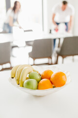 fruit plate table kitchen home family comfort