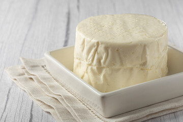 Brazilian Traditional white cheese, known as 