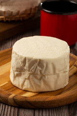 Brazilian Traditional white cheese, known as 