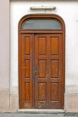 Fototapeta na wymiar Damaged Wooden Door