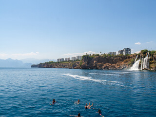 OView of the coast of Antalya from the seaLYMPUS DIGITAL CAMERA