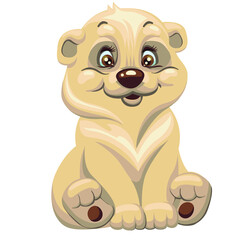 vector clipart cartoon illustration teddy bear 