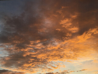 sky with clouds