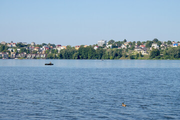 Ternopil became in August and the general view of the city