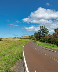 Naklejka premium Highway 550 on Kauai, Hawaii