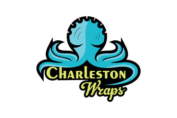 Octopus logo design vector, octopus logo design, simple octopus vector