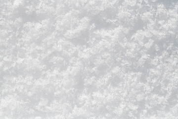 Snow Texture on a sunny day