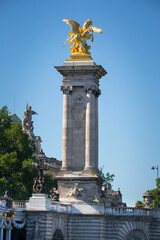 Fototapeta na wymiar Pont Alexandre III - Paris