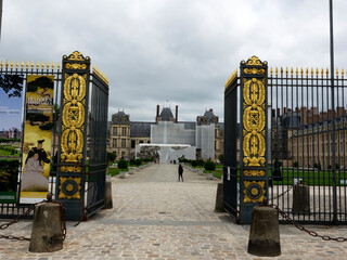 portail d'entrée du Château de Fontainebleau