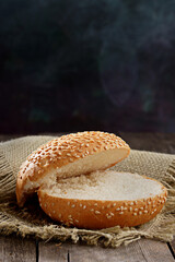 Bread Hardroll Dark and Moody Photography