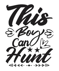 Hunting SVG T-shirt design