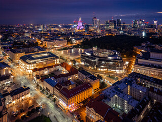 Fototapeta premium Warszawa