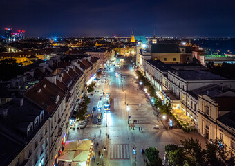 Warszawa © Drone in Warsaw