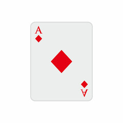 playing card icon, playing card vector sign symbol illustrations