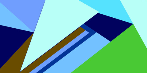 Abstract background with triangles