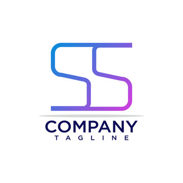 SS letter logo 
